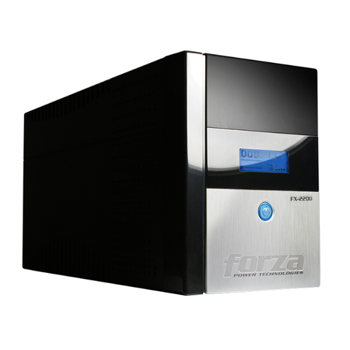 UPS FORZA FX-2200LCD INTERACTIVO 2200VA/1200W 8 TOMAS 120VAC 81 MIN 