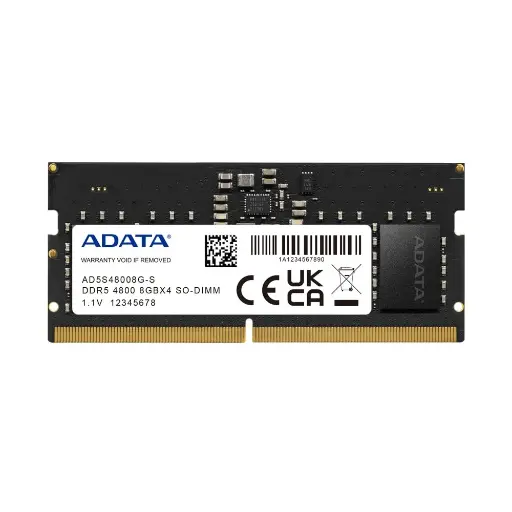 [AD5S48008G-S] MEMORIA PARA LAPTOP ADATA  8GB DDR5 4800 MT/S 1.1V
