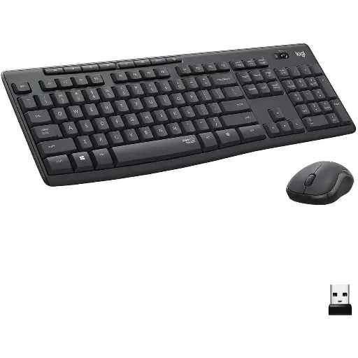 [MK295] TECLADO + MOUSE LOGITECH MK295 WIRELESS USB NEGRO 