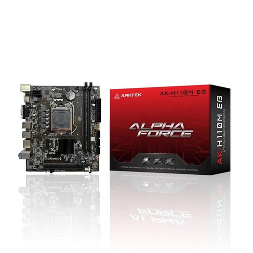 [AK-H110M] MOTHERBOARD ARKTEK AK-H110M EG LGA 1151 DDR4(6M)