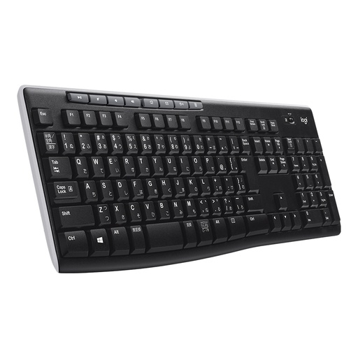 [K270] TECLADO LOGITECH K270 WIRELLES/INALAMBRICO NEGRO