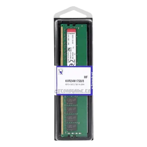 [KVR26N19S8/8] MEMORIA PARA PC KINGSTON 8GB 2400 PC4-21300 CL 19 288-PIN 