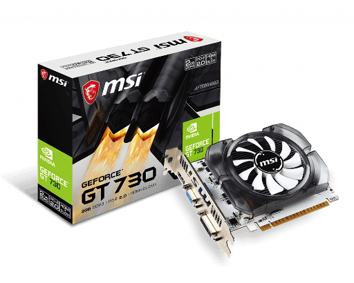 TARJETA DE VIDEO MSI 2GB GT730K/2GB