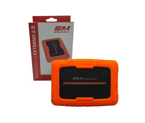[SMENCB6845] ENCLOSURE EXTERNO 2.5 SPEEDMIND  NEGRO RESISTENTE A CAIDAS / AGUA / POLVO / SATA 3.0 A USB 3.0