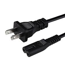 CABLE DE PODER EVL 1.8 MT EN FORMA DE 8 PARA GRABADORAS/MONITOR/IMPRESORAS