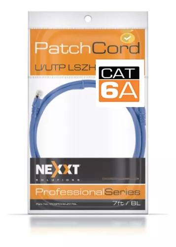 [AB361NXT13] CABLE PACH CORD NEXXT AB361NXT13 CATEGORIA 6 (7FT) 0.91 CM COLOR AZUL