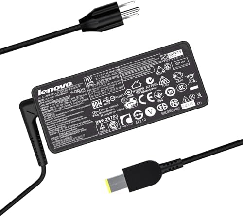 CARGADOR PARA LAPTOP LENOVO 20V 3.25A DC PUNTA CUADRADA / ORIGINAL