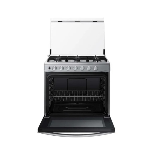 [NX52T3510LV/AP] COCINA GAS SAMSUNG NX52T3510LV/AP DOBLE CERRADURA/ENCENDIDO ELECTRICO/6 QUEMADORES/ GRIS NEGRO