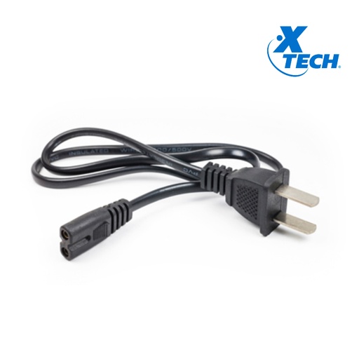 [XTC-110] CABLE DE PODER XTECH XTC-110 (1.8 M)  PARA LAPTOP O IMPRESORA 