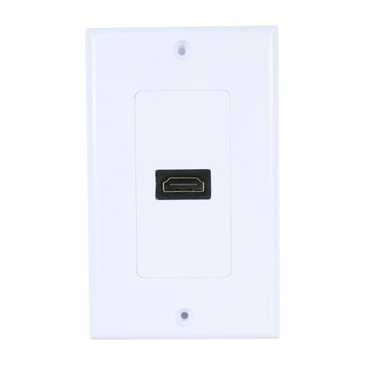 PLACA DE PARED EVL WP-1023 C/1 JACK HDMI 