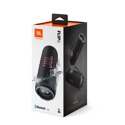 PARLANTE JBL FLIP 6 BLUETOOTH/30 W/RESISTENTE AL AGUA/12 HORAS DE REPRODUCCION COLOR GRIS