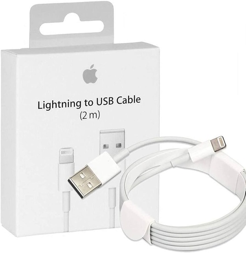 CABLE IPHONE LIGHTNING A USB 2M MODEL:A1510 G9G2416003