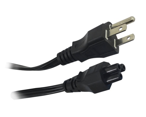 CABLE DE PODER TREBOL EVL 1.5M NEGRO