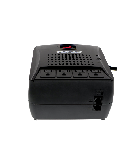REGULADOR FORZA FVR-3001 3000VA/1500W 120V 4 TOMAS 5-15P+2 RJ45