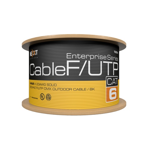 [AB356NXT07] CABLE DE RED NEXXT F/UTP CATEGORÍA 6 PARA EXTERIOR SKU: AB356NXT07 POR METRO