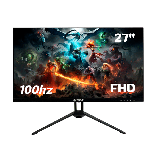 [TE-2712S] MONITOR TEROS TE-2712S 27" /1920X1080 / 100HZ / 1MS / IPS / PLANO
