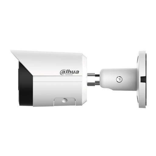CAMARA DE SEGURIDAD DAHUA  IP BULLET DH-IPC-HFW2849SP-S-IL-0280B 8MP / 30M IR / BUILT IN MIC / SMART DUAL LIGHT
