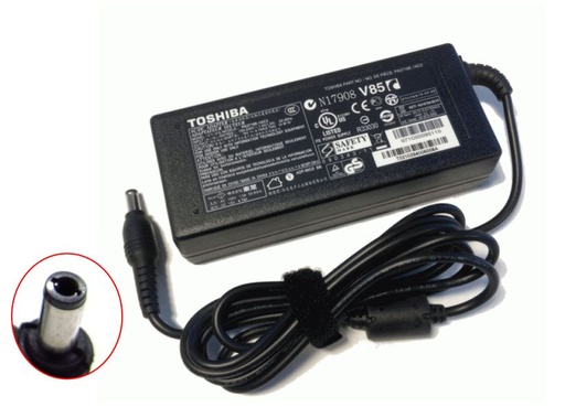CARGADOR PARA LAPTOP TOSHIBA 19V 3.42A 5.5*2.5 65W