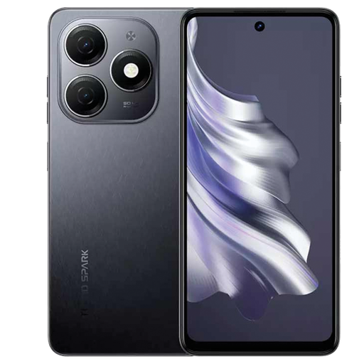 CELULAR TECNO SPARK 20 PRO 8GB RAM/256GB ALMACENAMIENTO CÁMARA 108MP/ 32MP FRONTAL/MOONLIT BLACK