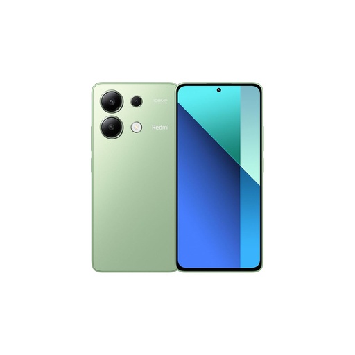 CELULAR XIAOMI REDMI NOTE 13 8GB RAM 256GB ALM 6.7” CÁMARA 108MP TRASERA 16MP FRONTAL MINT GREEN