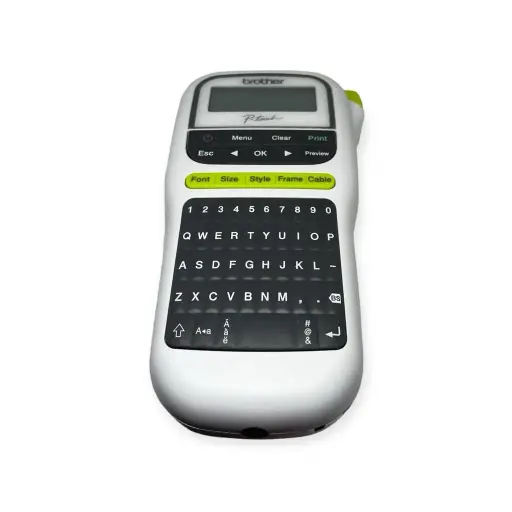 ETIQUETADORA BROTHER PT-H110 PORTATIL 12MM 1-2 LINEAS