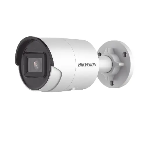 CAMARA DE SEGURIDAD HIKVISION DS-2CD2083G2-I(U) TIPO BALA 8MP ACUSENSE H.265+/CON MICROFONO/ IP67 EXTERIOR 