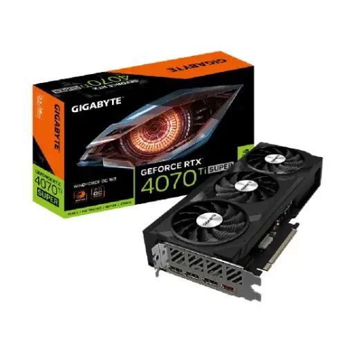 TARJETA DE VIDEO GIGABYTE GEFORCE RTX 4070TI 16GB SUPER GAMING OC GDDR6X 