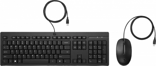 [286J4AA#ABM] TECLADO + MOUSE HP 225 USB NEGRO