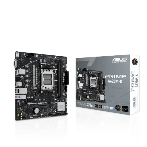 MAINBOARD ASUS A620M-K AM5 DDR5 MICRO ATX