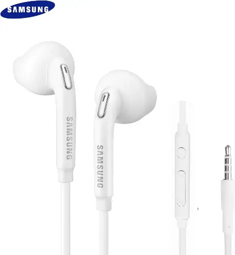[AUDS10] AUDIFONOS + MICROFONO SAMSUNG S10 PLUG 3.5 COLOR BLANCOS ORIGINALES 
