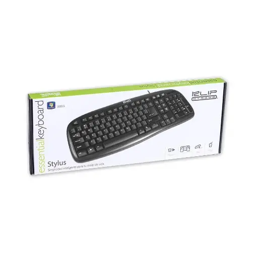 TECLADO KLIP XTREME STYLUS KKS-050S ALAMBRICO COLOR NEGRO 