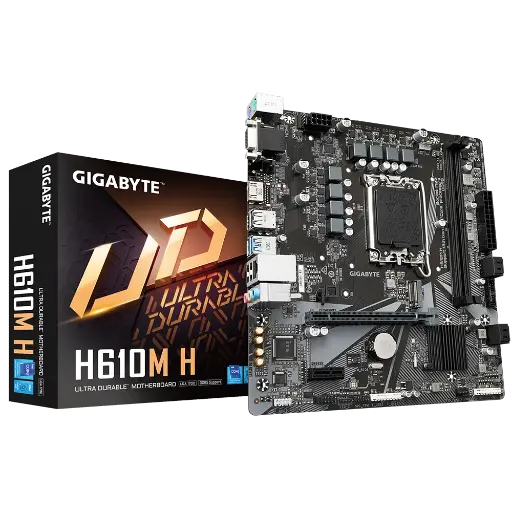 [H610M] MAINBOARD GIGABYTE H610M LGA 1700 12AVA.-13AVA. GEN. 