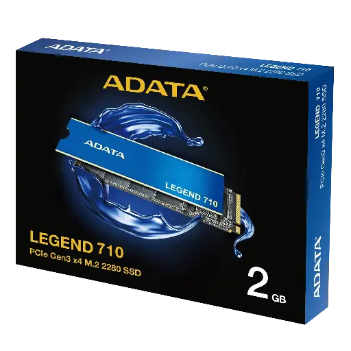 DISCO DE ESTADO SOLIDO ADATA LEGEND 710 2TB M.2 NVME 2400/1800 MB/S