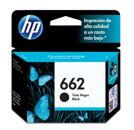 [CZ103AL] CARTUCHO HP 662 NEGRO 120 PAG CZ103AL