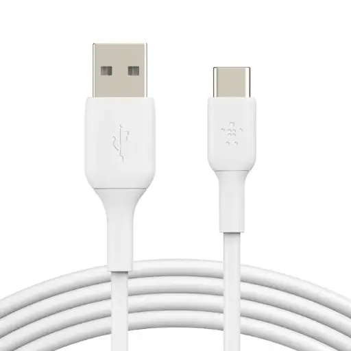 [CAB001BT1MWH] CABLE BELKIN CAB001 USB-A A USB-C BLANCO 1M PARA APPLE/SAMSUNG/GOOGLE/LG 