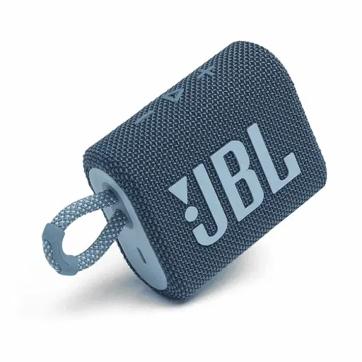 [JBLGO3ECOBLUAM] PARLANTE JBL GO3 5H BLUETOOTH V5.1  IP67 RESISTENTE AGUA Y POLVO BLUE