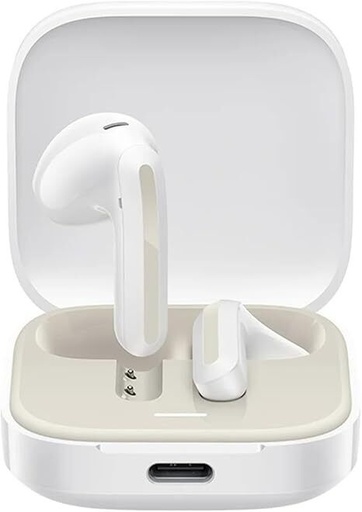 [BHR8391GL] AUDIFONO + MICROFONO XIAOMI REDMI BUDS 6 ACTIVE CANC. RUIDO /30 H. /BT 5.4 /IPX4 /COLOR TRANSPARENTE BLANCO