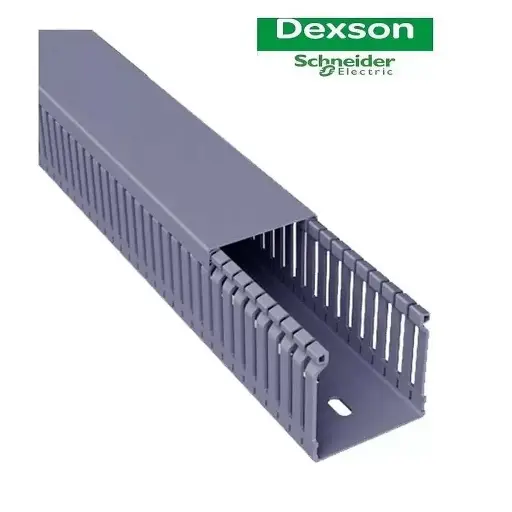 CANALETA RANURADA 40X40 DEXSON