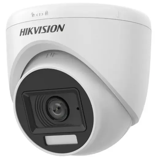 [DS-2CE76K0T-EXLPF] CAMARA DE SEGURIDAD HIKVISION DS-2CE76K0T-EXLPF DOMO 5MP 3K LUZ HIBRIDA EXTERIOR 4 EN 1 IR 20M 