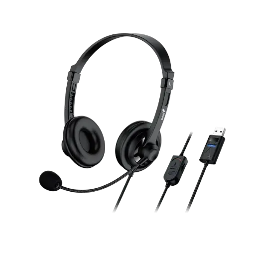 [HS-230U] AUDIFONO + MICROFONO GENIUS HS-230U USB-C 